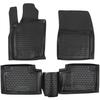 3D Rubber Floor Mats - J&J AUTOMOTIVE - Grand Cherokee 2011-2021 - Black - Custom Made - Non-slip