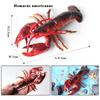 Oenux Ocean Animals Simulation Tiger Prawn Crayfish Shrimp Sea Life Model Figurines Action Figures Collection Toys For Kids Gift