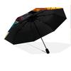 1 PC Automatic Folding Umbrella - Serpent Pattern, Portable & Foldable Design with 8 Ribs, Christmas Birthday Gifts