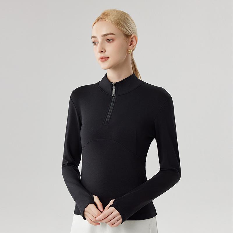 Women's Canary Jacket: Autumn/Winter Casual Cardigan, Stand-Up Collar, Windproof, Thickened, Warm Sports Top.