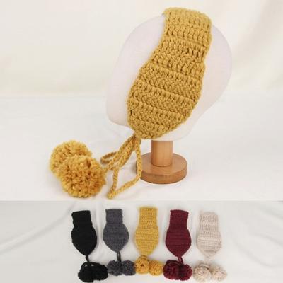 Women's and Men's Winter Tassel Earflap Earmuffs Fur Hat Trapper Hat