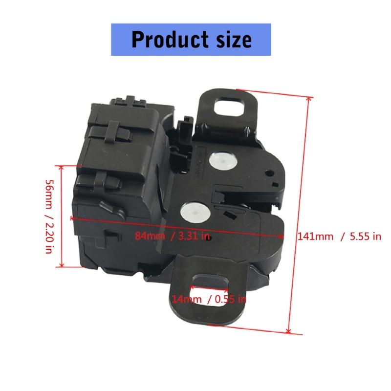 Car Tailgate Lock Replacement Tailgate Trunk Lock Actuator for Mini 51249802312 9802312 Auto Trunk Lid Lock Latches