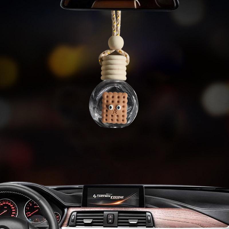 Cartoon Car Air Vent Perfume Bottle Ornament