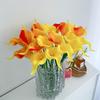 Simulation Mini Pu Calla Lotus Gefälschte Blume Hause Tisch Simulation Blume Dekoration Blumen Anordnung