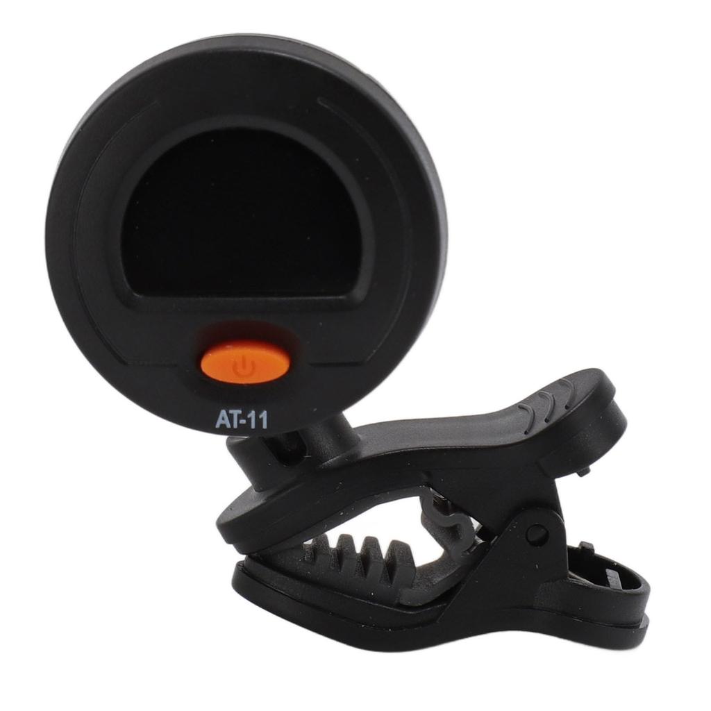 Clip On Tuner 12 Equal Temperament Digital Electronic Tuner for Guitar Bass Ukulele Violin