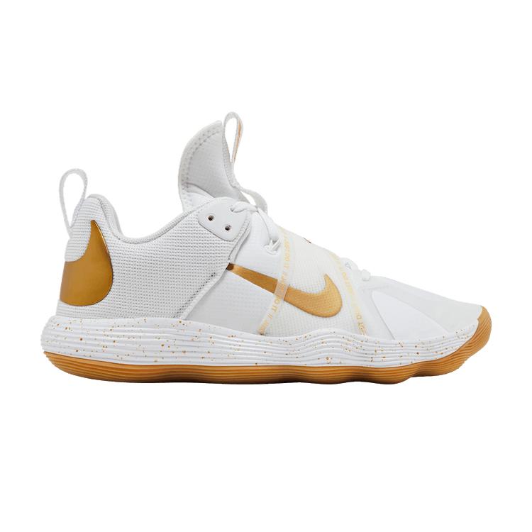 Nike React Hyperset SE White Metallic Gold 41