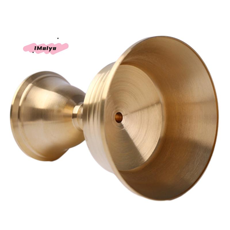M-1PC Retro Brass Candle Holders Copper Butter Lamp Holder Long Lamp Candlestick Put Candle Copper Cup Home Wedding Decor