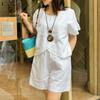 ZANZEA Women Short Sleeve Blouse and Shorts Summer Two Piece Suit Sets
