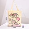 Customizable Eco-Friendly Canvas Tote with Logo or Hand-Painted Designs - Blank Cotton Bag Available for Personalization.