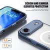 For iPhone Air Case Compatible with MagSafe Precise Cutouts TPU+PC Clear Phone Back Cover
