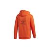 Adidas Originals Trefoil B+F TRFL Hoodie, Men Casual Sport Pullover Orange Tops GE0794
