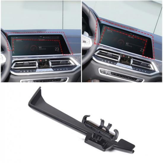 ABS Black Center Console Phone Holder Bracket For BMW X5 X7 G05 G07 -
