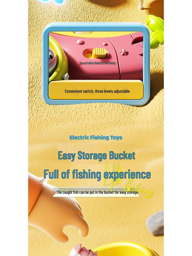 Educational Magnetic Fishing Toy for Toddlers Aged 1-3 Years