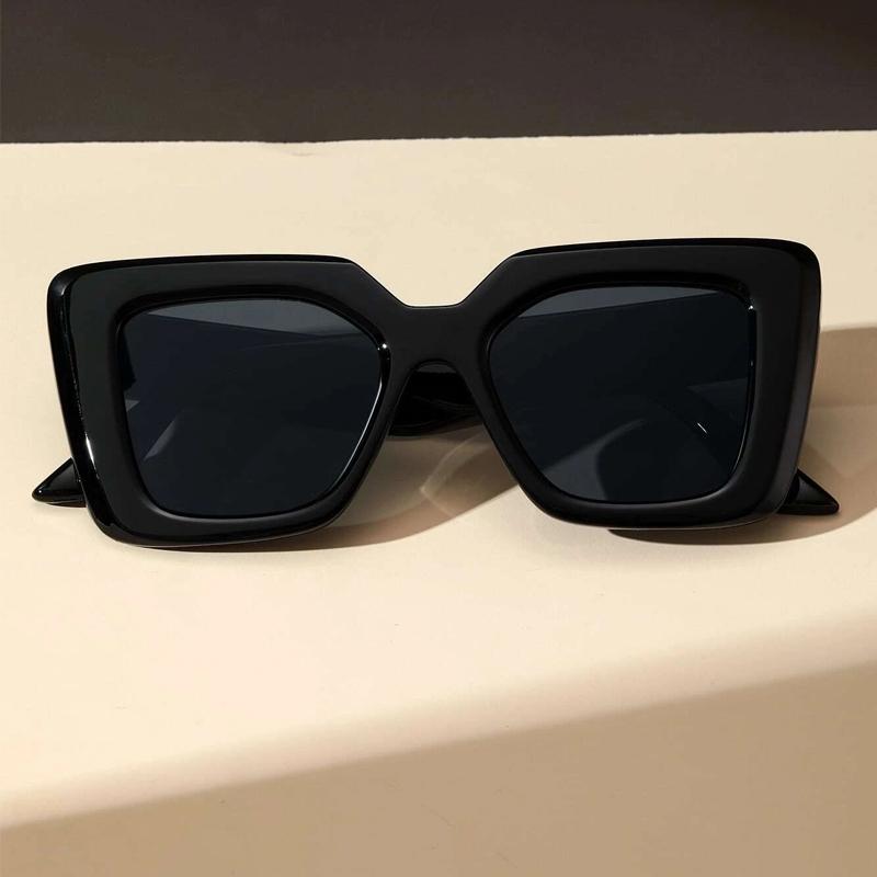Retro Fashion Luxury Brand Square Sunglasses Unisex Gradient Lens Vintage Sun Shades Glasses For Women Sexy Oversized Shades