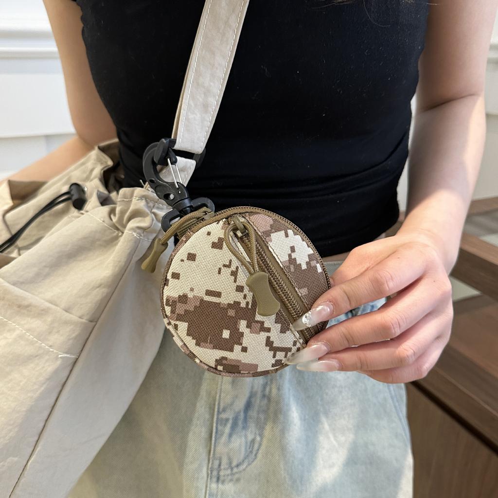 Outdoor Sports Key Bag Waist Hanging Change Mini Storage Tactics  Accessories Car Key Zipper Protection