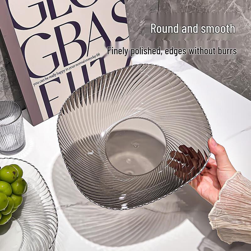 Light Luxury Large Capacity Fruit and Snack Plate