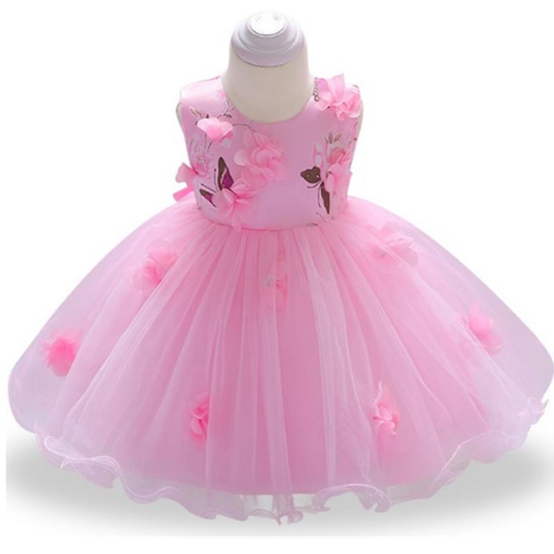 Buy Baby Girl Dress Wedding Gown Flower Dress Baby Girl Party Hand