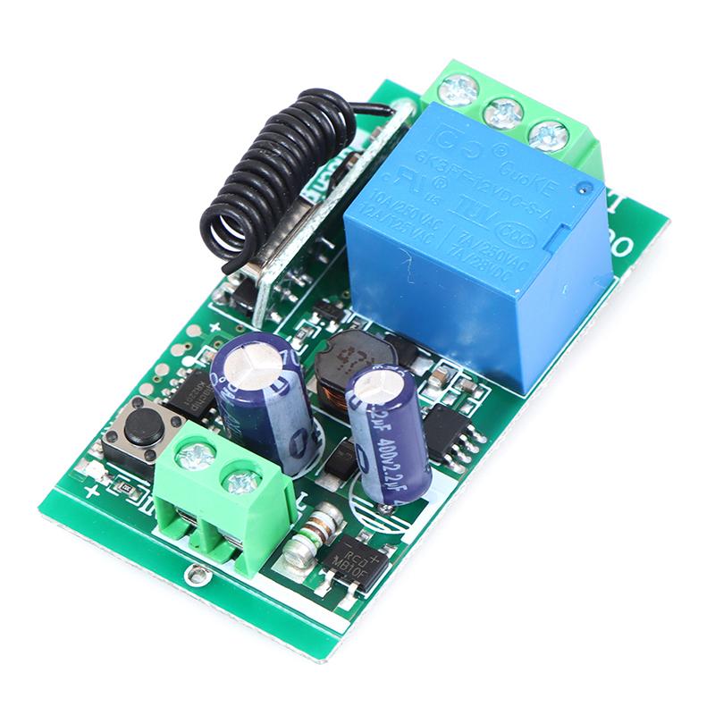 433 Mhz AC 110 V 220 V 1Ch bezprzewodowy moduł zdalnego sterowania moduł odbiornika Rf