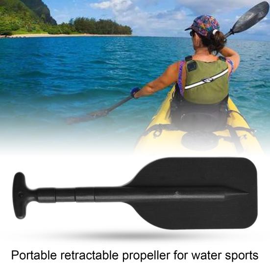 Outdoor T-handle Telescopic Paddle Detachable Retractable Oar for Kayak