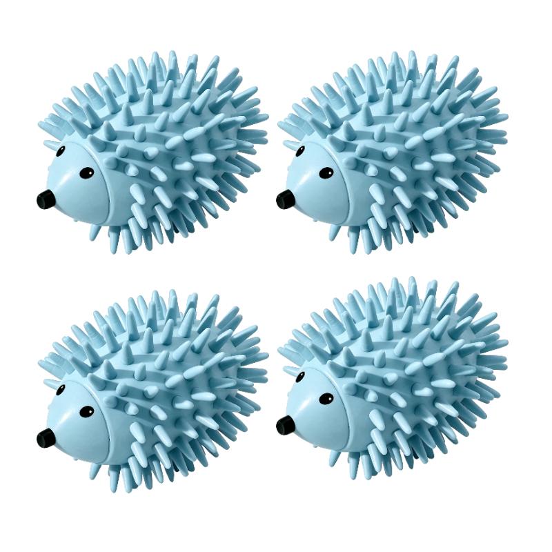 6PCS Laundry Ball White Hedgehog Stain Remover Anti Entanglement Magic Washing Cleaning Tangling Clothes Universal Washing Machines