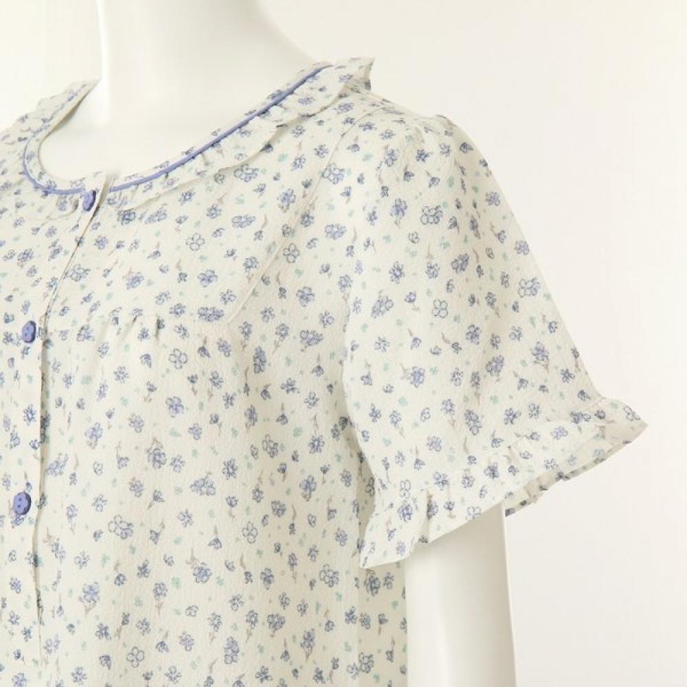 Venus Summer Short Sleeve Polyester Floral Dress Vgn4526 