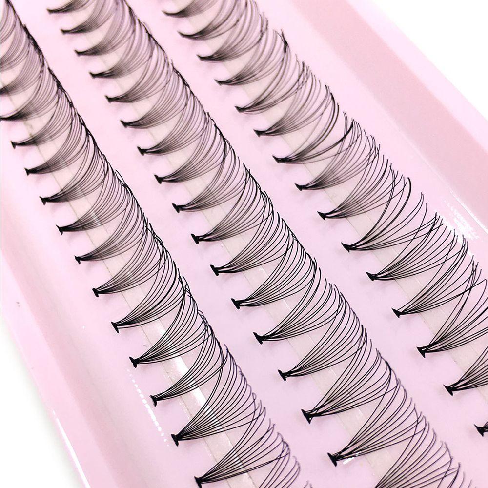 Individual Professional Eyelash Extension Grafting False Eyelashes Long Natural Volume Cluster 10D