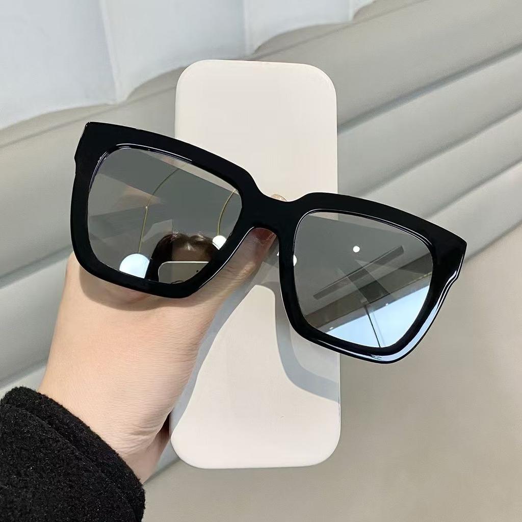 New Big Frame Vintage Sunglasses Women Men Brand Square Sun Glasses Retro Eye Glasses Goggle For Male Female Outdoor Eyewear