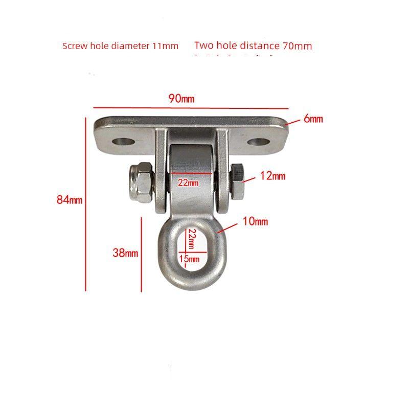

Детские качели Аксессуары Несущая пряжка для качелей Рым-болт из нержавеющей стали Уличный крюк Детские игрушки для дома и улицы 1 stainless steel flat buckle