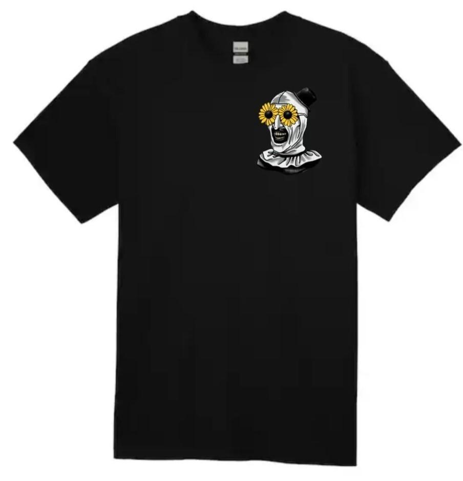 Art The Clown With Glasses T-Shirt Horror T-Shirt Horror Movie T-Shirt Size XXXXL