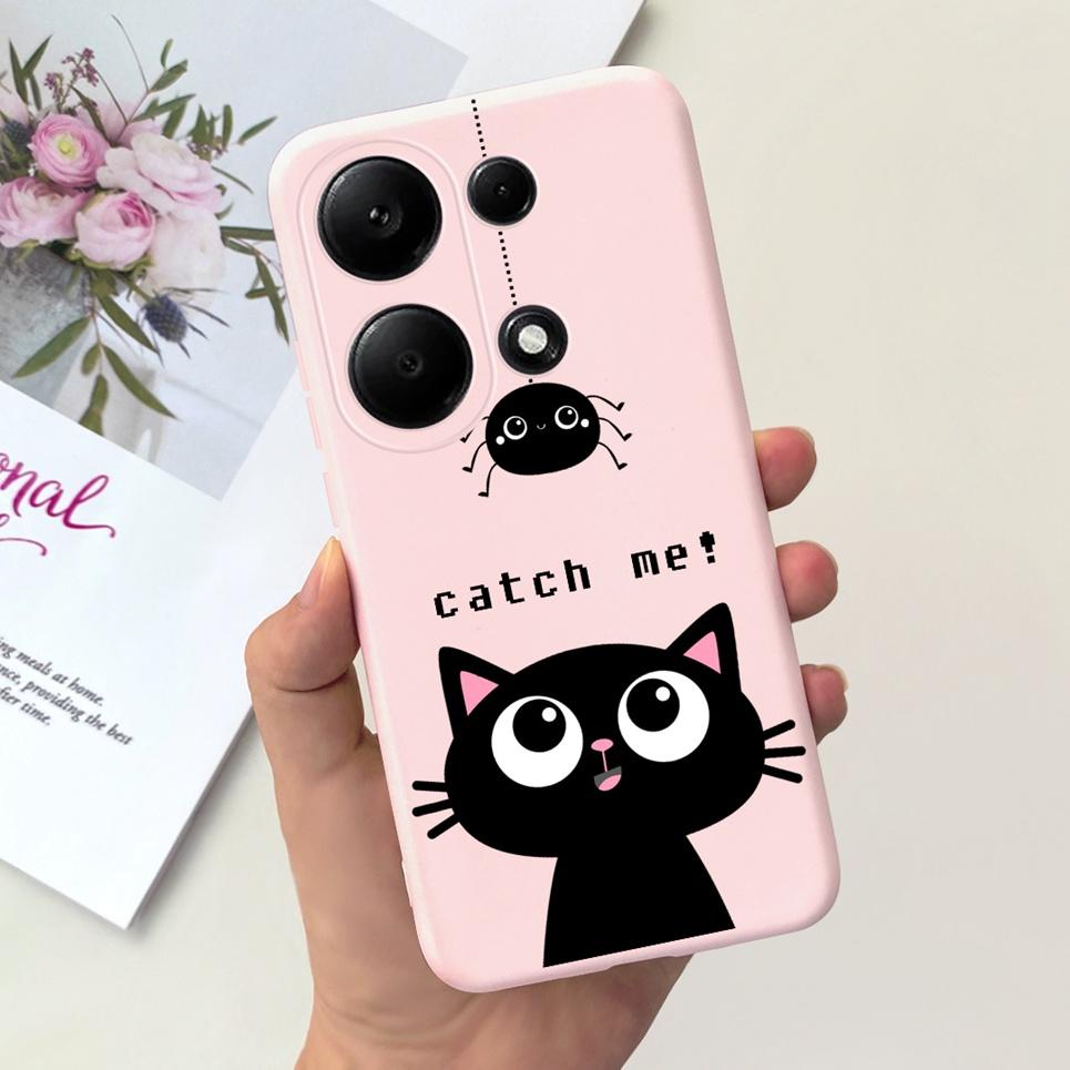 Cute Animal Cool Style Cartoon Phone Funda For Xiaomi Redmi Note 13 Pro 4G Note13 Pro Plus Soft Candy Silicone Coque Note 13Pro