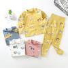Kinder-Unterwäsche-Sets - Langarm- und Langhosen-Sets Für Jungen, Lässige Pyjama-Sets Für Mädchen Im 2-teiligen Stil