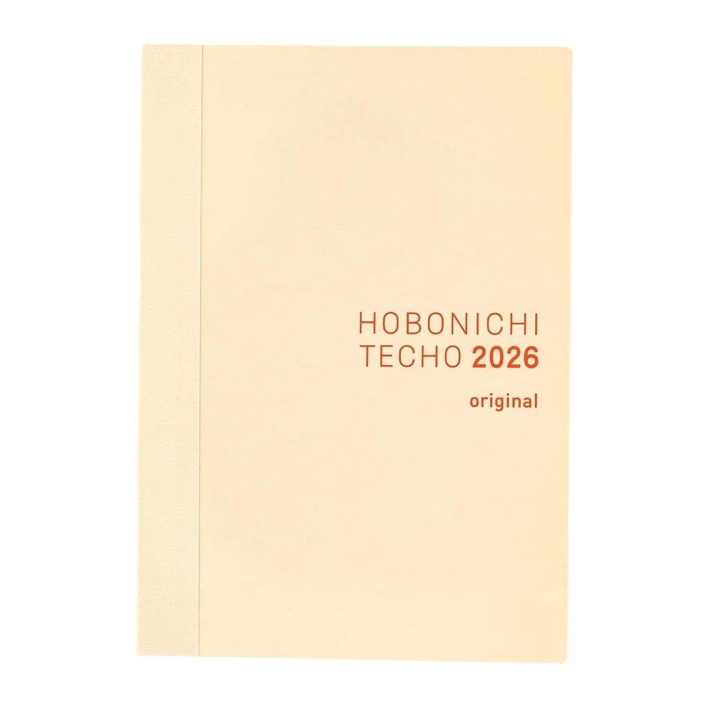 Hobonichi Techo 2026 Corpo Principale Originale A6 Pagina 1 Giorno Gennaio Inizio Domenica