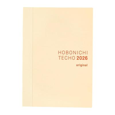 Hobonichi Techo 2026 Hoofdlichaam Origineel A6 1 Dag Pagina Januari Zondag Start