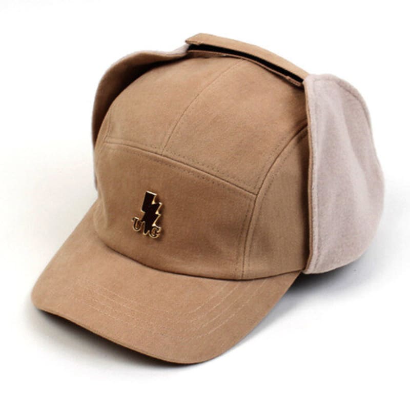 

Universal chemistry Beige Earflap Camp Cap FREE