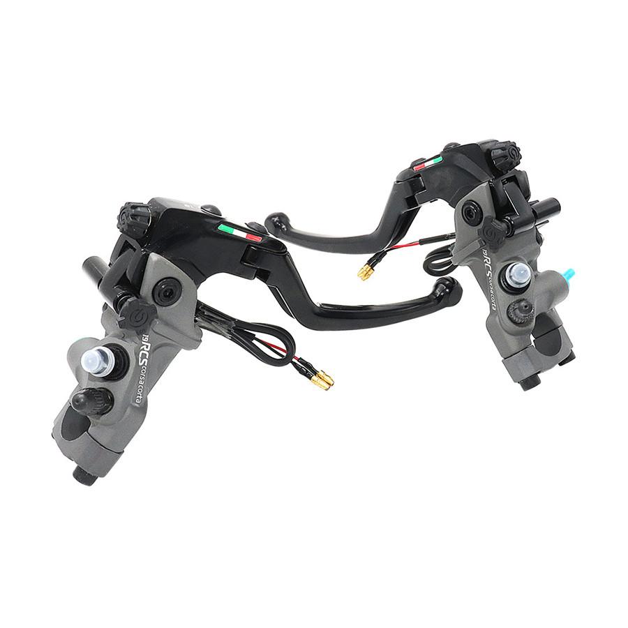 Right Side CNC 19 RCS Motorcycle Brake Master Cylinder Cable clutch Radial Brake Pump 22mm Universal For Honda Yamaha Kawasaki Suzuki