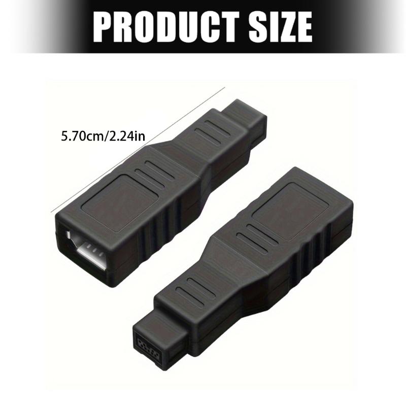 Adapter for FW 400 and 800 1394 B Fast Speed 800Mbps Data Transfer for Efficient Connection of Hard Drive Cameras