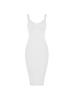 Gold Spaghetti Strap Bodycon Dress, High Waist Evening Wear