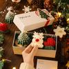Christmas Cartoon High-end Gingerbread Man Christmas Tree Deer Shape Scented Candle Gift Box Set Souvenir