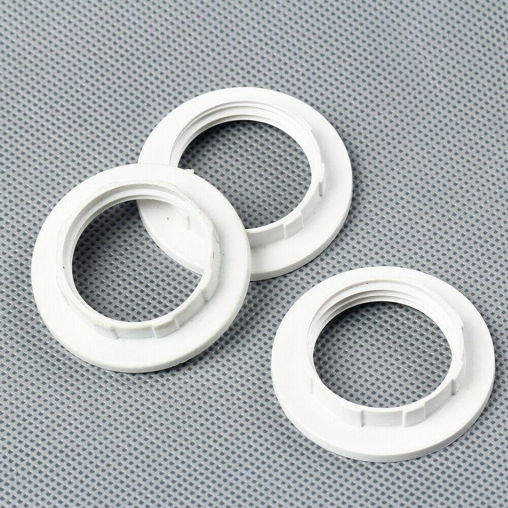 Lamp Shade Ring Adapter Replacement Spiral Lamp Holder Black/White