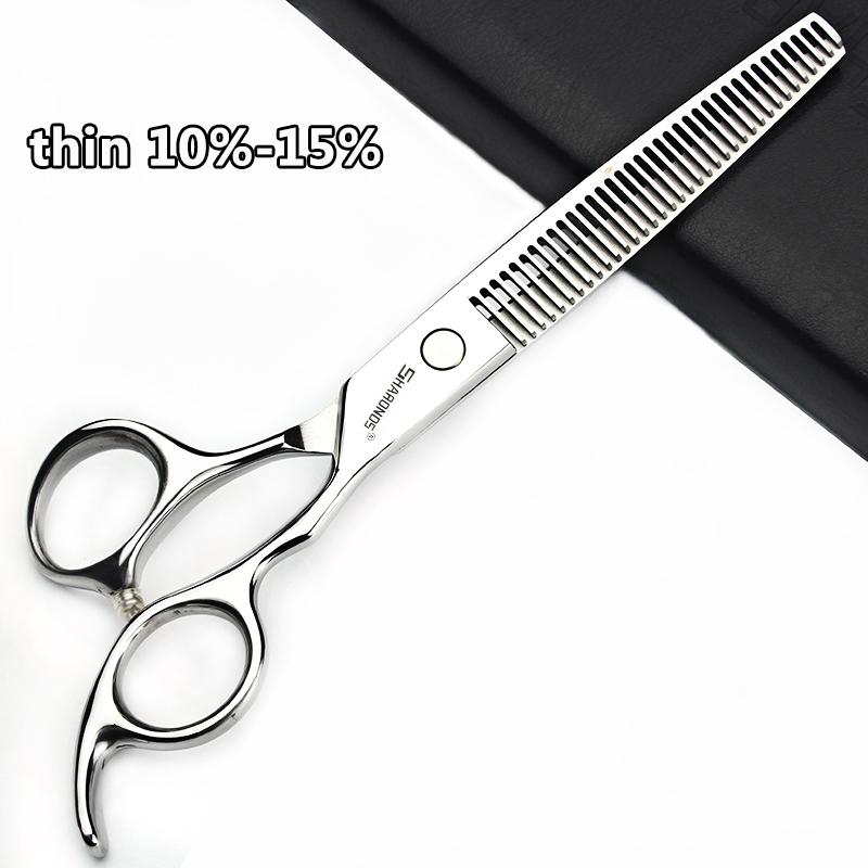 

Профессиональные парикмахерские ножницы, специальные плоские ножницы Hair Gallery, ножницы с тонкими зубцами, набор инструментов для парикмахерских ножниц длиной 6,5 дюймов.