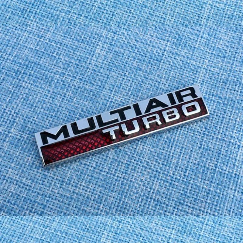 Metal Car Trunk Tail Badge Decal Side Sticker for Jeep MULTIAIR TURBO Logo Gladiator Wrangler JK JL Patriot Liberty Decoration oi1