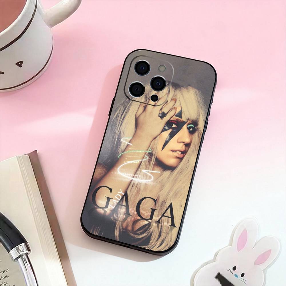 L-Lady Singer G-Gaga Phone Case Silicone Soft For IPhone 17,16,15,14,13,12,11,XS,Plus Pro Max