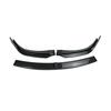 Front Bumper Splitter Lip Spoiler Diffuser Guard Cover Body Kits For Tesla Model S / Model S Plaid 2021 2022 2023 Gloss Black