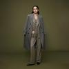 Langzi Women's Wang Churan Style Double-Breasted Wool Coat