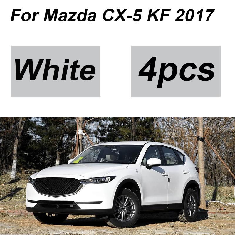 For Mazda CX-5 KF Accessories 2017- MK2 4PCS Painted Front Mudguards Splash Guards Rear Muds Fenders Wheels Car Accessories