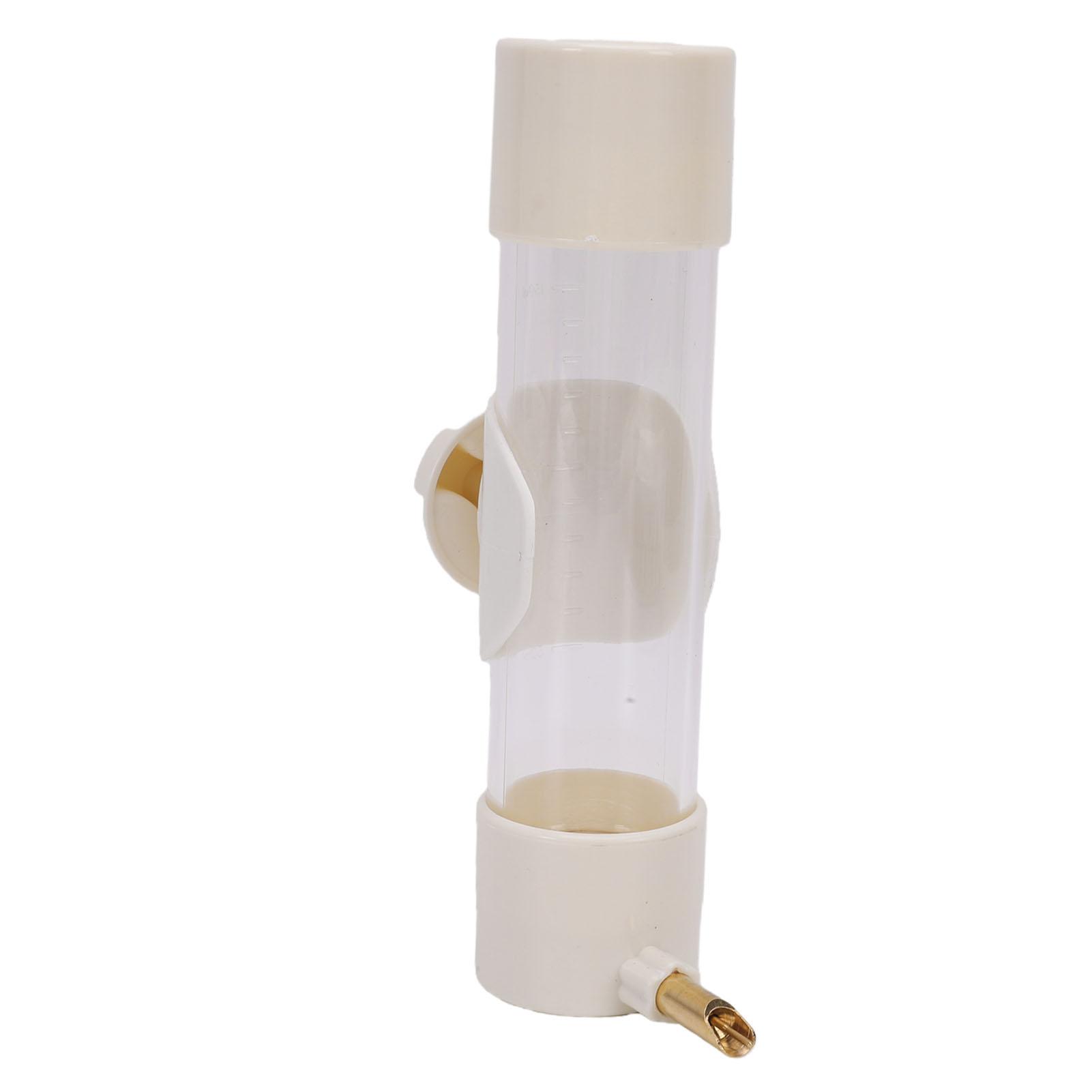 

Bird Water Dispenser Easy to Refill Leakproof Automatic Water Feeder for Cockatiel Bird Cage 200ml
