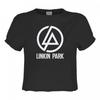 Dámský/Dámský Crop Top s logem kruhu Linkin Park