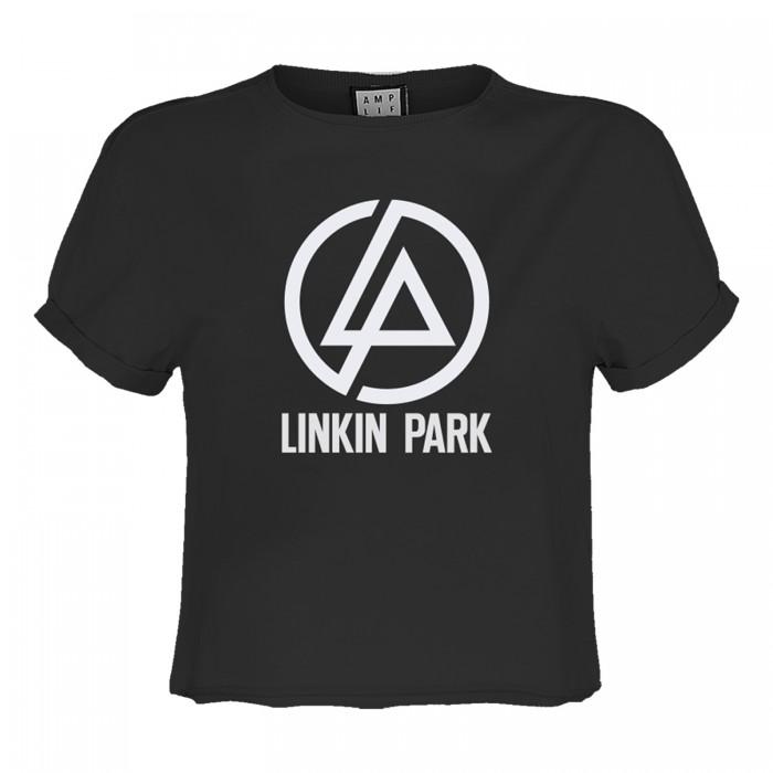 Amplified Womens/Ladies Circle Logo Linkin Park Crop Top