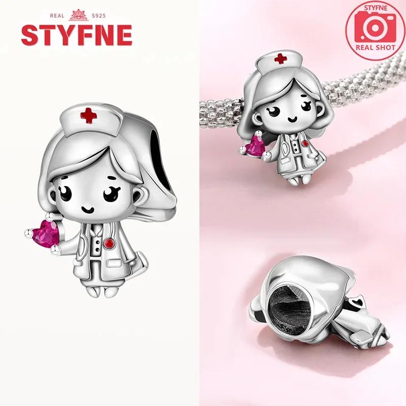 Coppercastle Elegant Dancer Pendants Original Charms Heart Beads Fit Original Bracelets Diy Fine Jewelry Gifts For Women