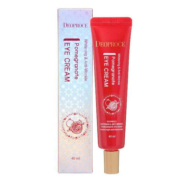 

Крем против морщин для кожи вокруг глаз с экстрактом граната,DEOPROCE ANTI-WRINKLE POMEGRANATE EYE CREAM,40мл
